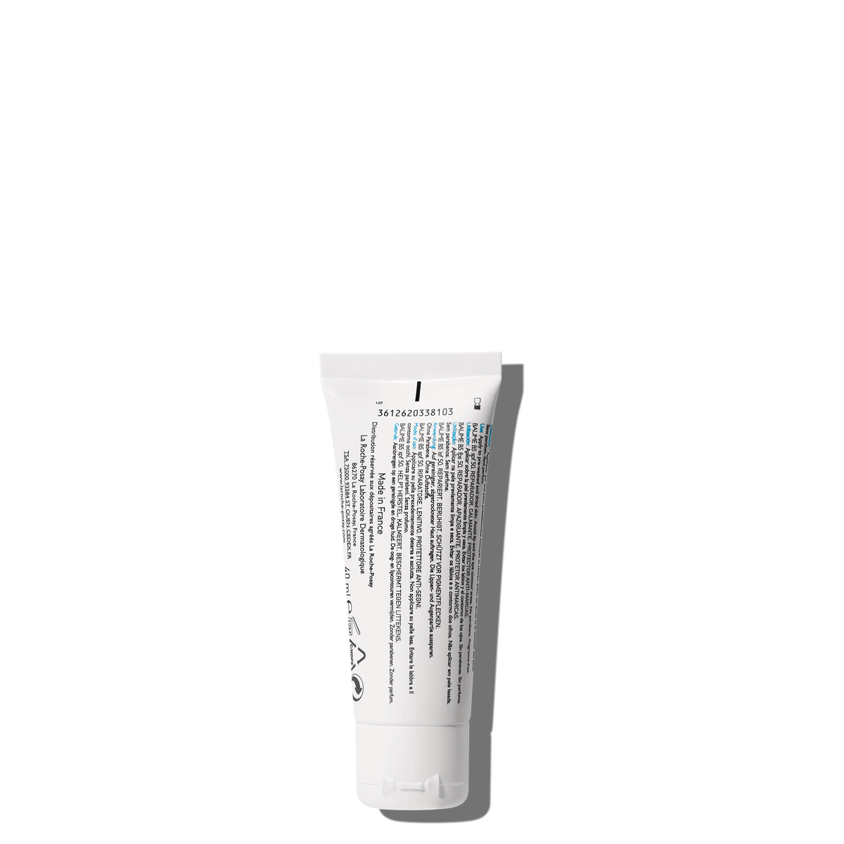 La Roche Posay ProductPage Damaged Cicaplast Baume B5 Spf50 40ml 3337875517300 Back