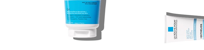 La Roche Posay after sun posthelios range page top